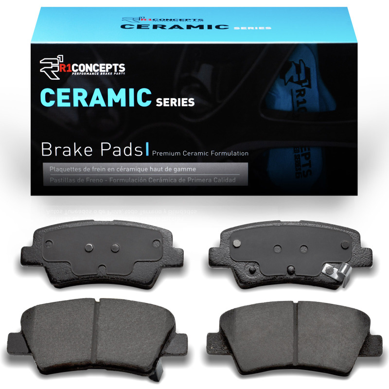 Hyundai Veloster Ceramic Brake Pads - Rear - R1 Concepts - R1 Ceramic - `12-`24